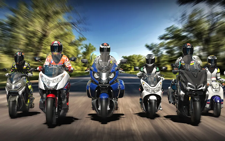 Real Moto Traffic [MOD: много денег и все мотоциклы] Screenshot 5