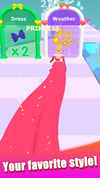 Dancing Dress - Fashion Girl [MOD: безлимитные монеты и открыты все наряды] Screenshot 3