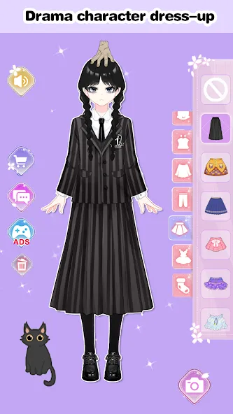 Vlinder Princess Dress up game [MOD: безлимитные монеты и все наряды] Screenshot 1
