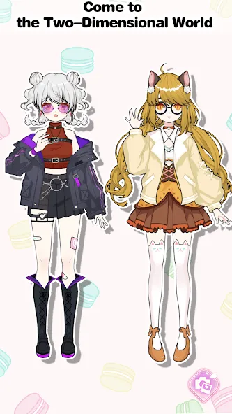 Vlinder Princess Dress up game [MOD: безлимитные монеты и все наряды] Screenshot 2