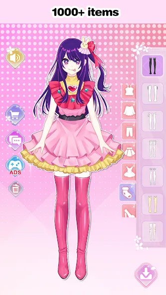 Vlinder Princess Dress up game [MOD: безлимитные монеты и все наряды] Screenshot 3