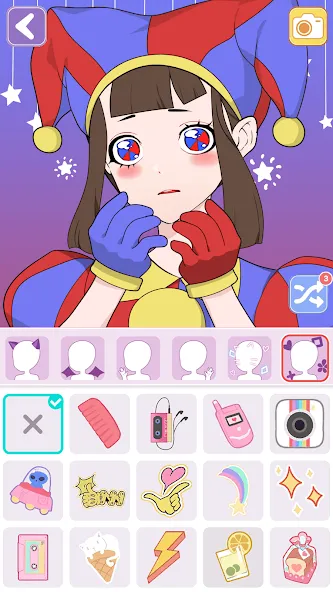 Vlinder Avatar Maker: dress up [MOD: безлимитные монеты и все наряды] Screenshot 1