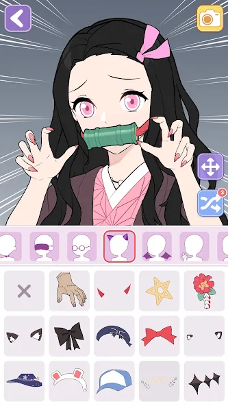Vlinder Avatar Maker: dress up [MOD: безлимитные монеты и все наряды] Screenshot 3