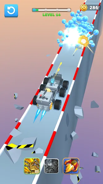 Drive &amp; Survive [MOD: безлимитные деньги и улучшенные машины] Screenshot 5