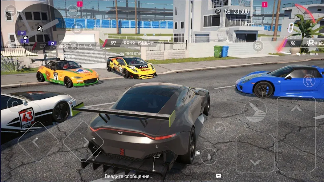 Drive Zone Online: Car Game [MOD: безлимитные деньги и все машины] Screenshot 1