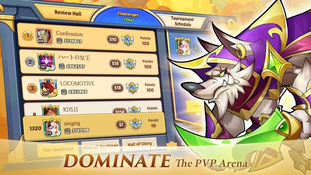 Idle Heroes [MOD: безлимитные ресурсы и усиленные герои] Screenshot 4