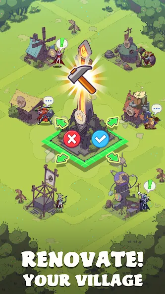 Dawn Heroes [MOD: много денег и усиленные герои] Screenshot 2