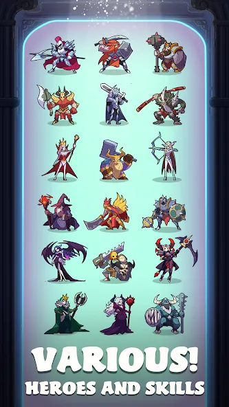 Dawn Heroes [MOD: много денег и усиленные герои] Screenshot 5