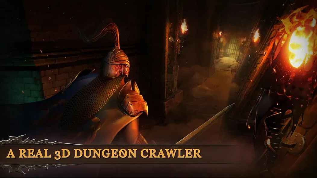Dungeon &amp; Heroes: 3D RPG [MOD: безлимитные деньги и усиленные герои] Screenshot 1