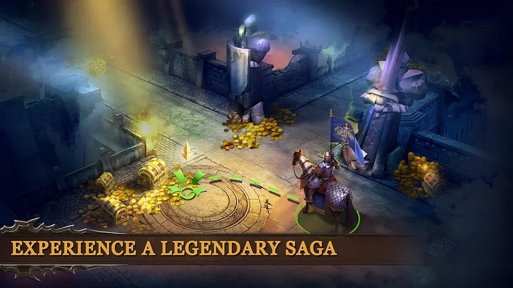 Dungeon &amp; Heroes: 3D RPG [MOD: безлимитные деньги и усиленные герои] Screenshot 2