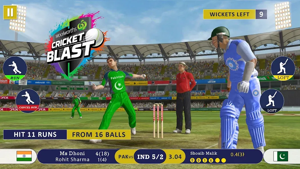 World Cricket Games Offline [MOD: безлимитные деньги и энергия] Screenshot 2