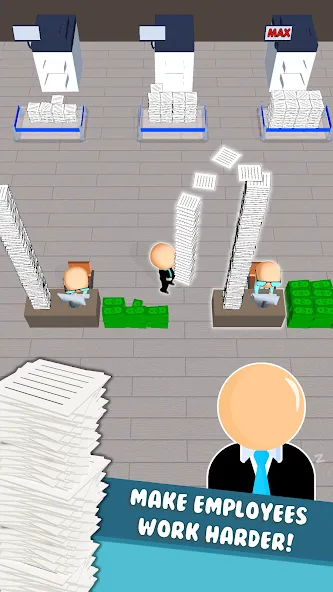 Office Fever [MOD: безлимитные деньги и ресурсы] Screenshot 1