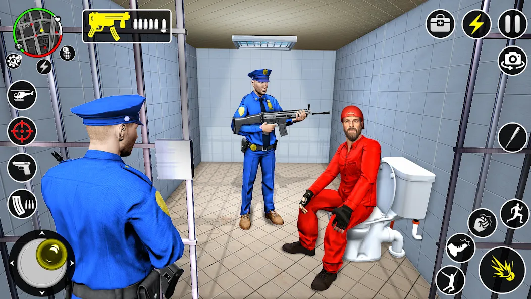 Grand Jailbreak Prison Escape [MOD: без рекламы и много денег] Screenshot 4