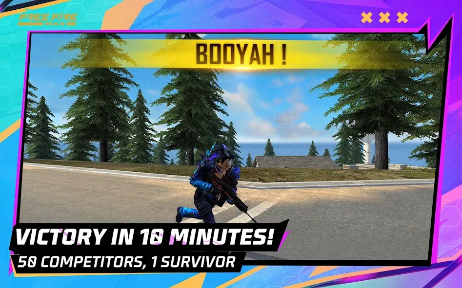 Free Fire MAX [MOD: улучшенная графика и безлимитные ресурсы] Screenshot 2