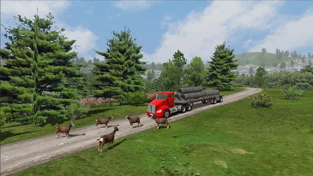 Universal Truck Simulator [MOD: безлимитные деньги и топливо] Screenshot 5