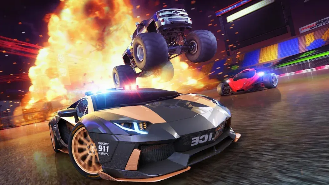 Dubai Drift 2 [MOD: безлимитные деньги и все машины] Screenshot 3