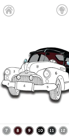Cars Color By Number [MOD: все раскраски разблокированы] Screenshot 5