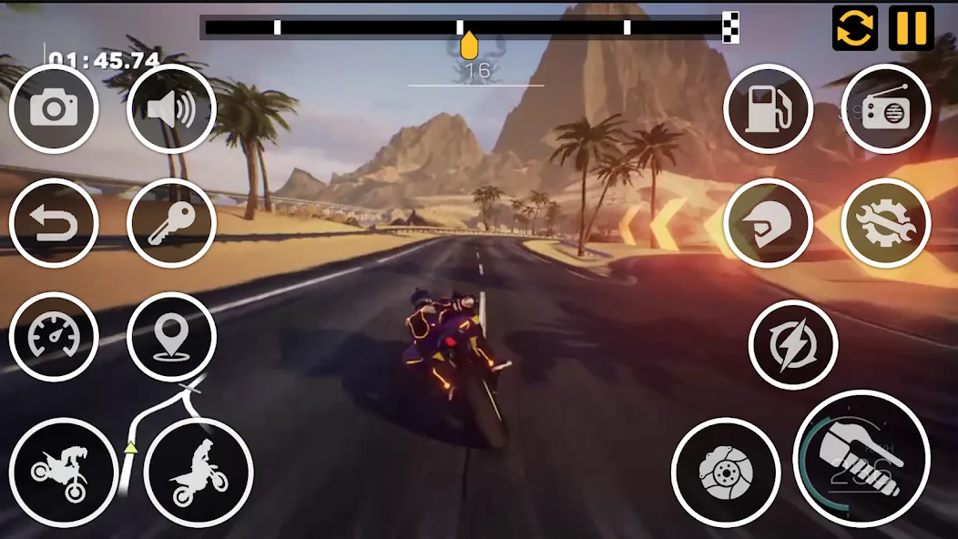 Bike Race Master: Bike Racing [MOD: безлимитные деньги и все мотоциклы] Screenshot 4