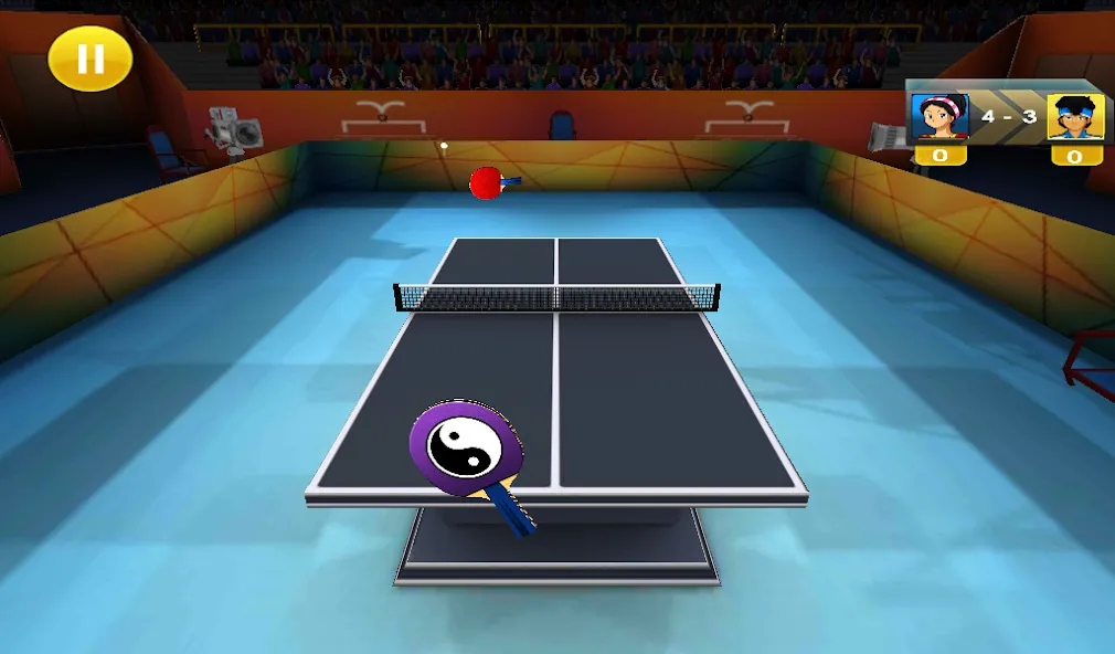 Ping Pong Stars - Table Tennis [MOD: безлимитные монеты и энергия] Screenshot 1