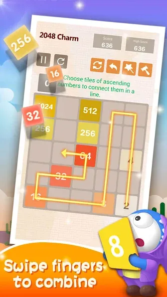 Number Charm: Slide Puzzle [MOD: без рекламы и подсказки доступны] Screenshot 2
