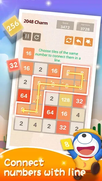 Number Charm: Slide Puzzle [MOD: без рекламы и подсказки доступны] Screenshot 3