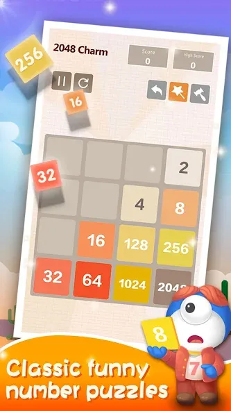 Number Charm: Slide Puzzle [MOD: без рекламы и подсказки доступны] Screenshot 4