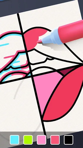 Drawing Carnival [MOD: безлимитные монеты и все рисунки открыты] Screenshot 2