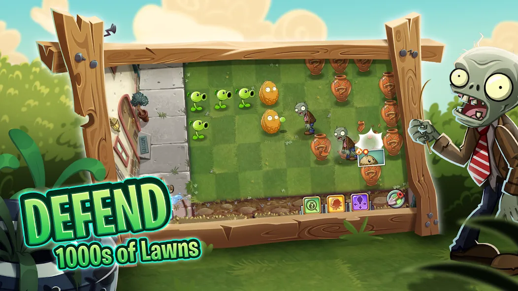 Plants vs. Zombies™ 2 [MOD: безлимитные монеты и разблокированные растения] Screenshot 3