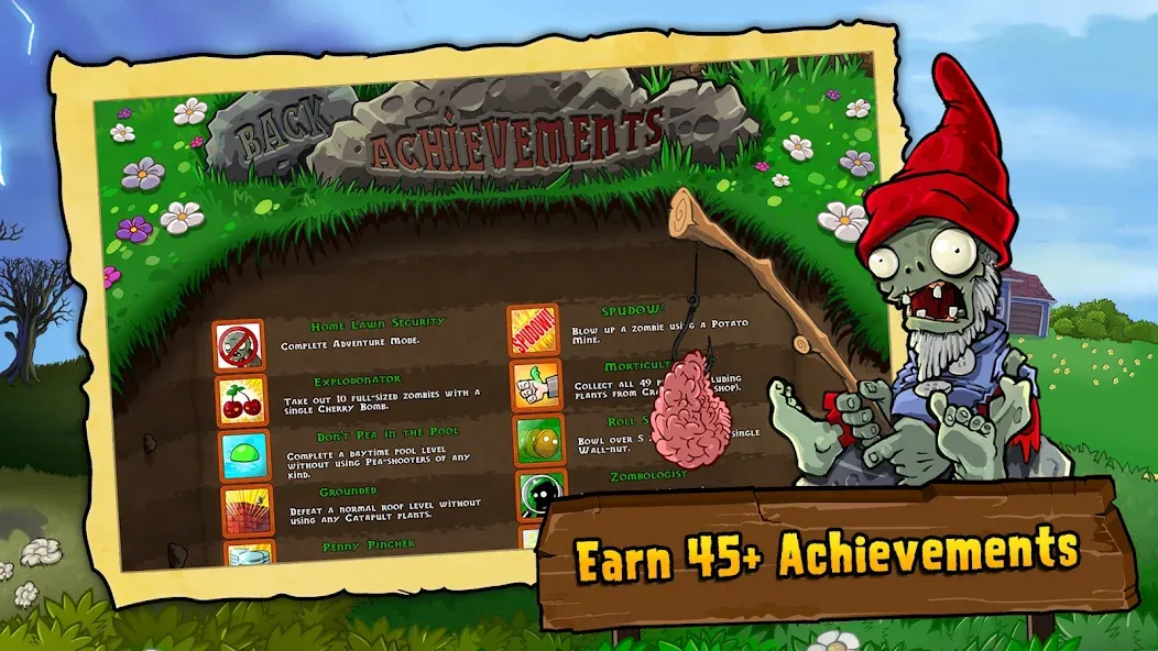 Plants vs. Zombies™ [MOD: безлимитные солнца и открыты все растения] Screenshot 5