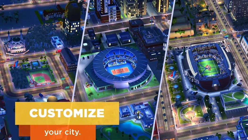 SimCity BuildIt [MOD: безлимитные деньги и ресурсы] Screenshot 1