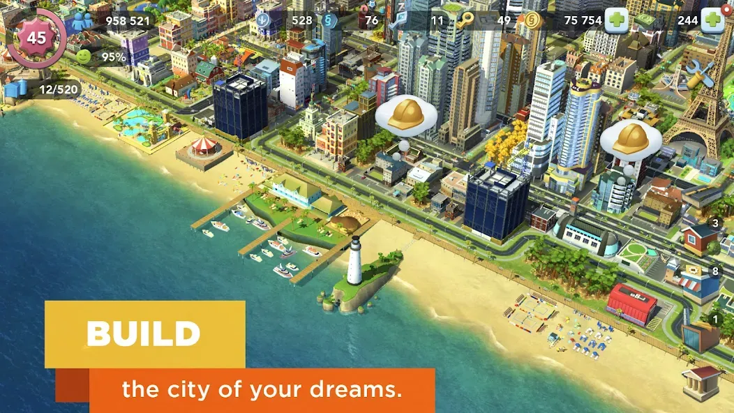 SimCity BuildIt [MOD: безлимитные деньги и ресурсы] Screenshot 3