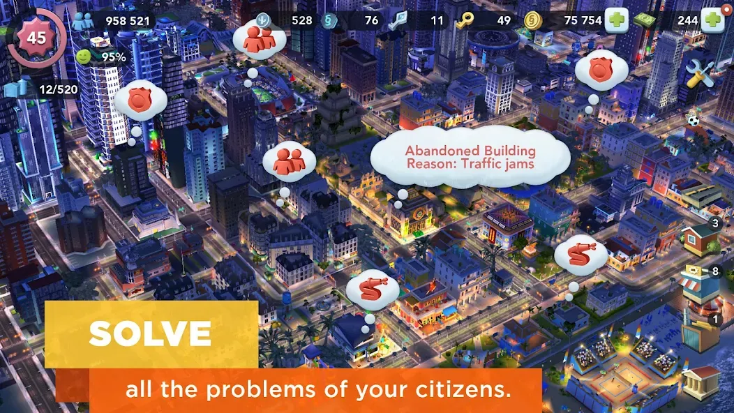 SimCity BuildIt [MOD: безлимитные деньги и ресурсы] Screenshot 4
