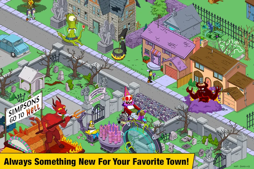 The Simpsons™:  Tapped Out [MOD: безлимитные деньги и ресурсы] Screenshot 4