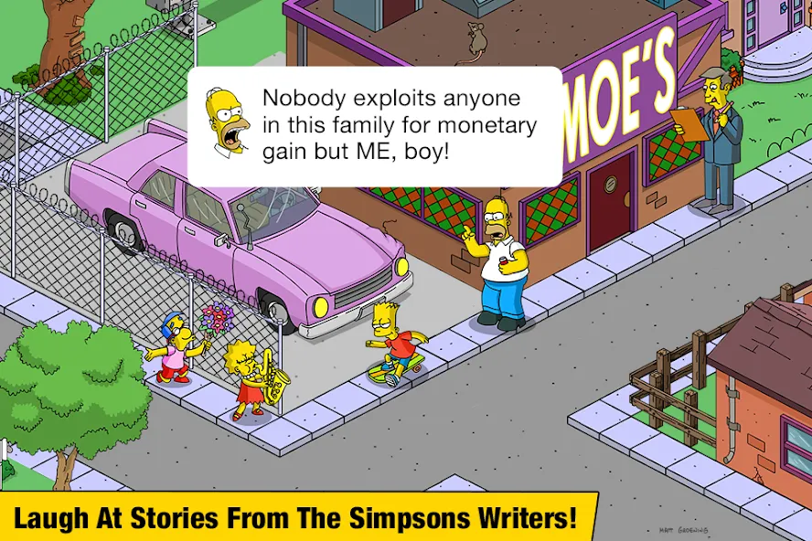 The Simpsons™:  Tapped Out [MOD: безлимитные деньги и ресурсы] Screenshot 5