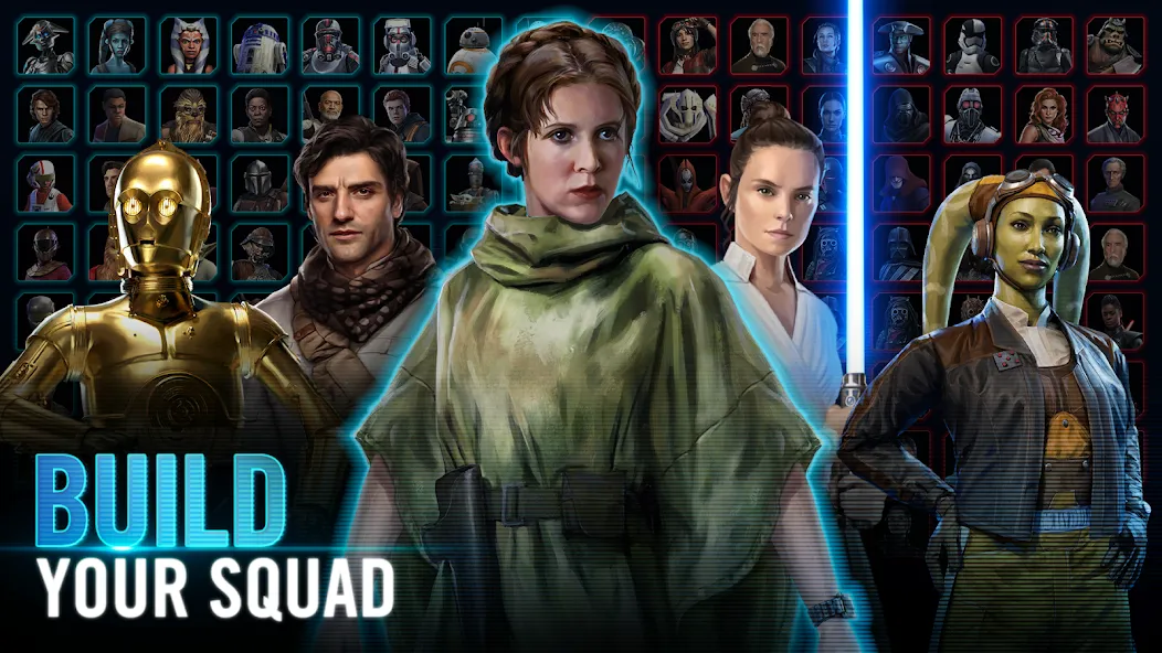 Star Wars™: Galaxy of Heroes [MOD: много кристаллов и энергии] Screenshot 1