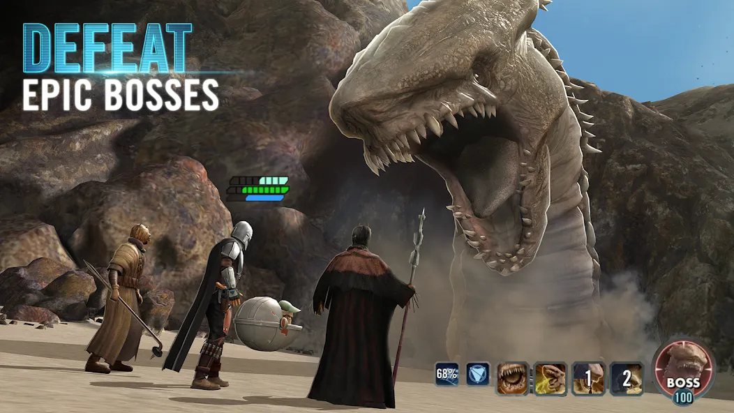 Star Wars™: Galaxy of Heroes [MOD: много кристаллов и энергии] Screenshot 3
