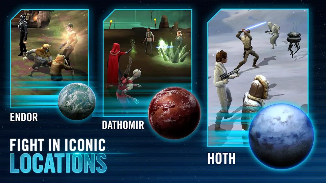 Star Wars™: Galaxy of Heroes [MOD: много кристаллов и энергии] Screenshot 4