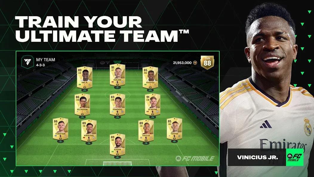 EA SPORTS FC™ Mobile Soccer [MOD: безлимитные деньги и усиленная команда] Screenshot 3
