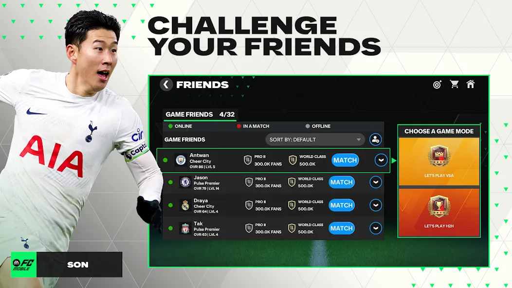 EA SPORTS FC™ Mobile Soccer [MOD: безлимитные деньги и усиленная команда] Screenshot 5