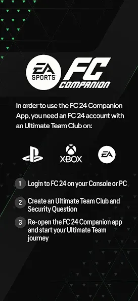 EA SPORTS FC™ 24 Companion [MOD: неограниченные монеты и быстрый прогресс] Screenshot 1