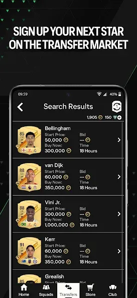 EA SPORTS FC™ 24 Companion [MOD: неограниченные монеты и быстрый прогресс] Screenshot 5