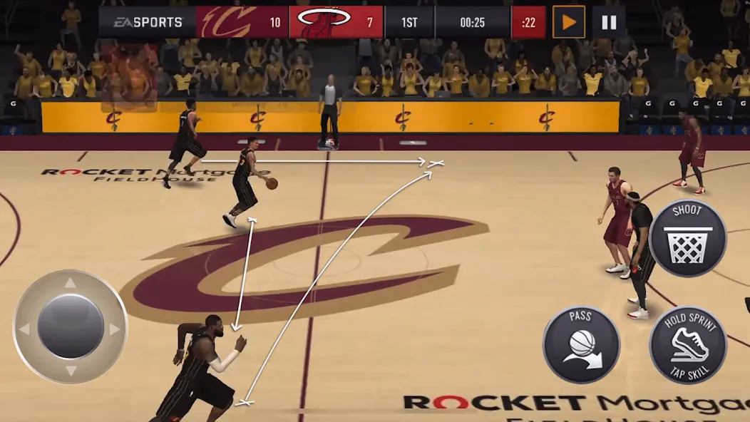 NBA Live Asia [MOD: безлимитные деньги и все игроки открыты] Screenshot 2