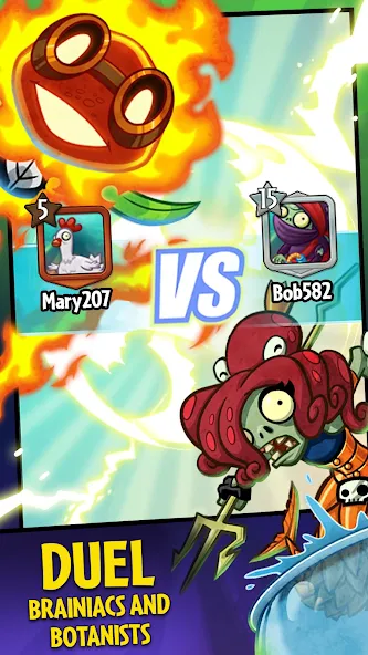 Plants vs. Zombies™ Heroes [MOD: безлимитные деньги и все герои] Screenshot 3