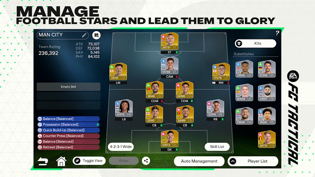 EA SPORTS FC™ Tactical [MOD: безлимитные деньги и энергия] Screenshot 4