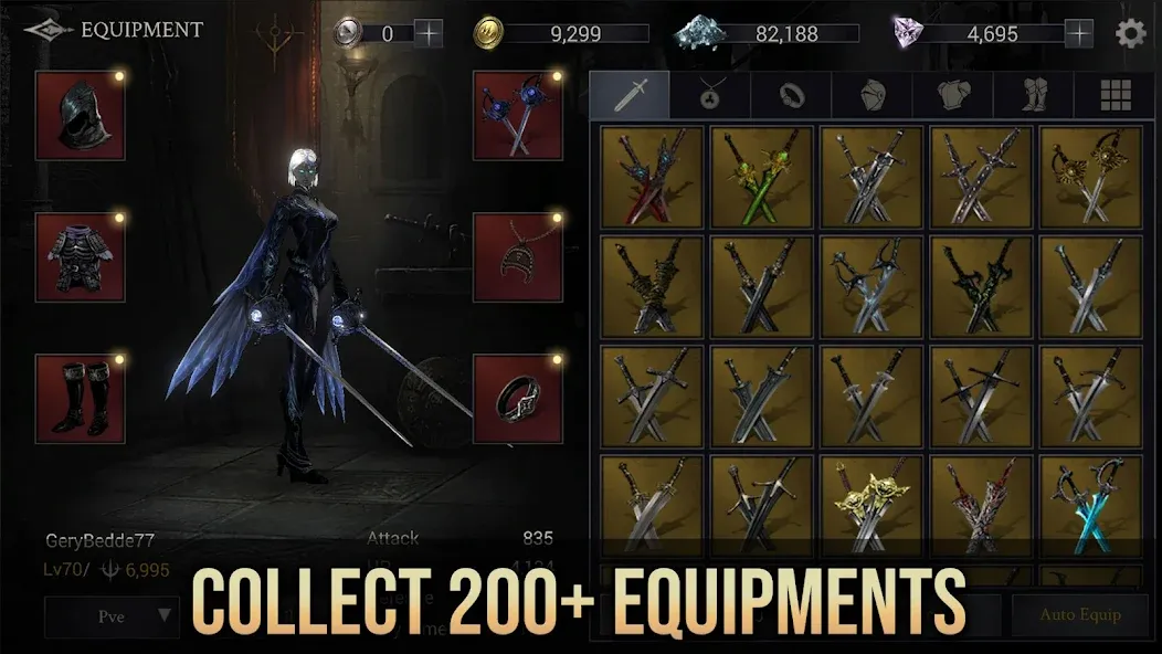 Demon Hunter: Premium [MOD: безлимитные деньги и открытые уровни] Screenshot 3
