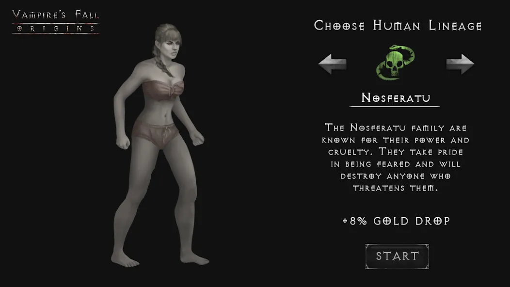 Vampire's Fall: Origins RPG [MOD: безлимитные деньги и открыты уровни] Screenshot 1