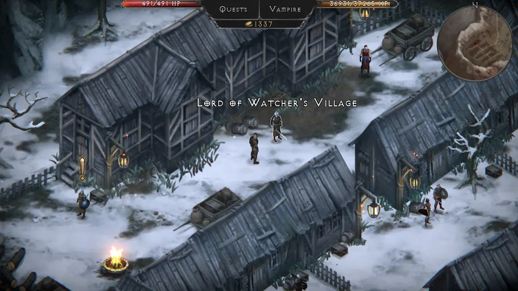 Vampire's Fall: Origins RPG [MOD: безлимитные деньги и открыты уровни] Screenshot 4