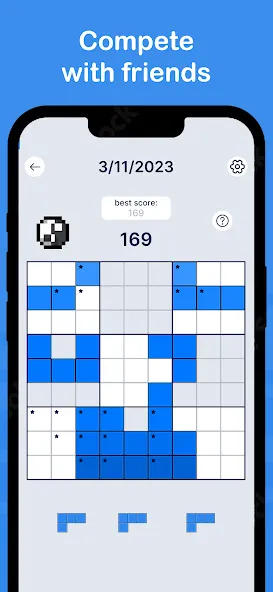 Sudokubrix [MOD: безлимитные подсказки и отмена ходов] Screenshot 2