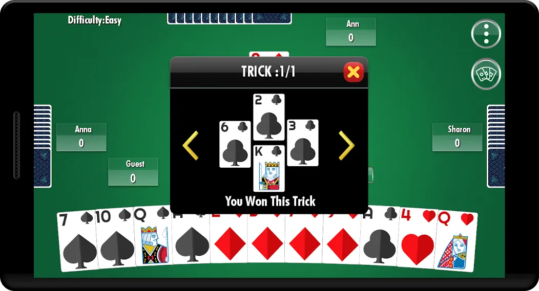 Hearts - Card Game [MOD: без рекламы и безлимитные подсказки] Screenshot 5