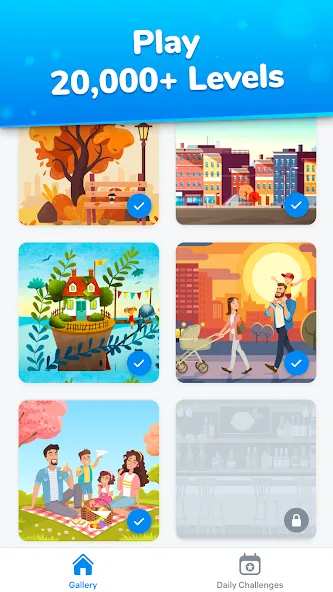 Differences - find &amp; spot them [MOD: без рекламы и подсказки доступны] Screenshot 2